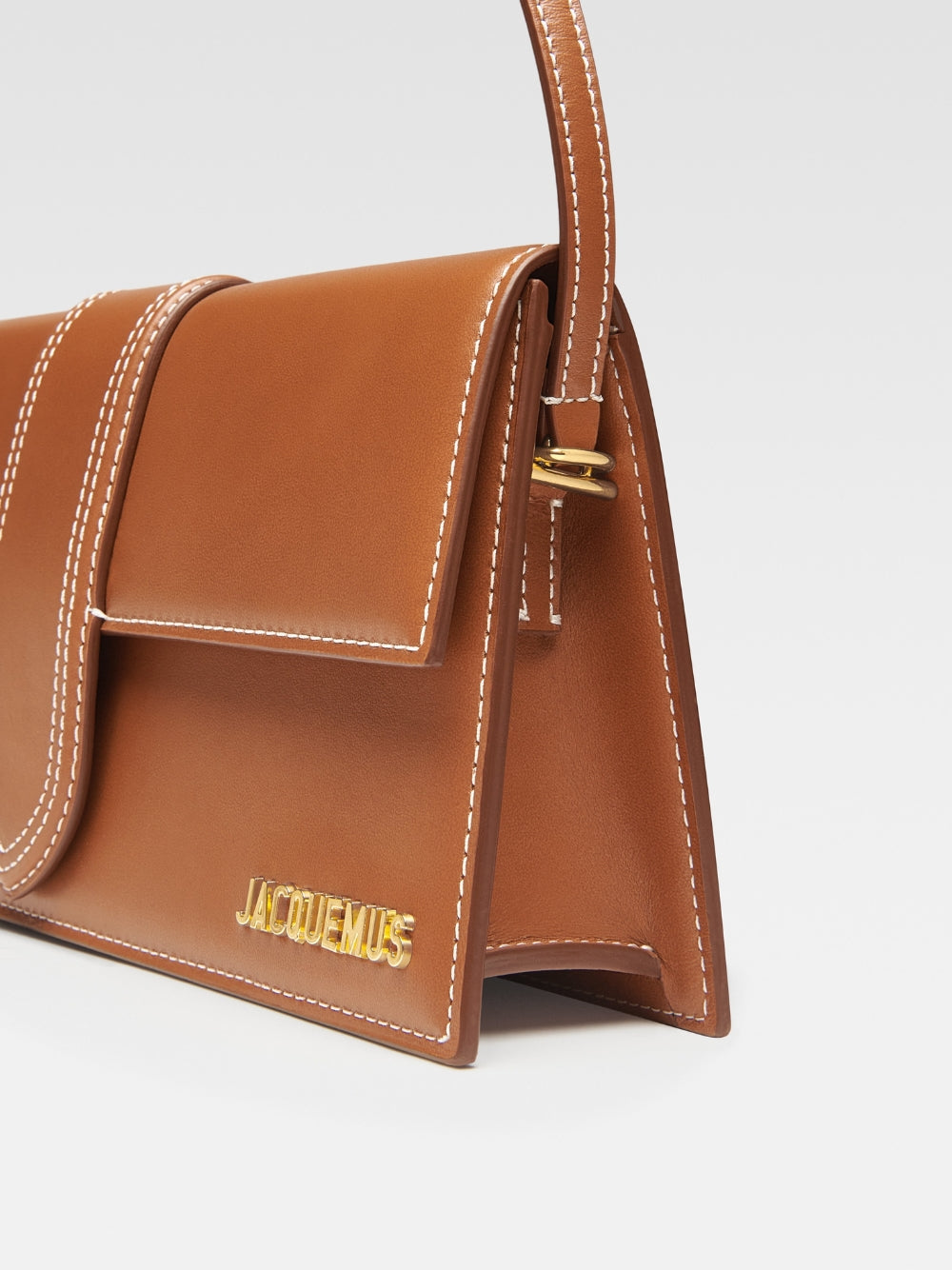 Jacquemus Le Bambino Lange braune Tasche